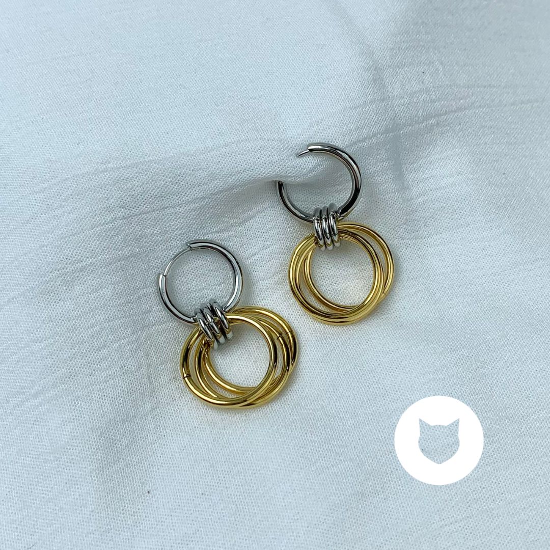 ARGOLLAS DE ACERO INOXIDABLE METALES MIXTOS AG1713G40