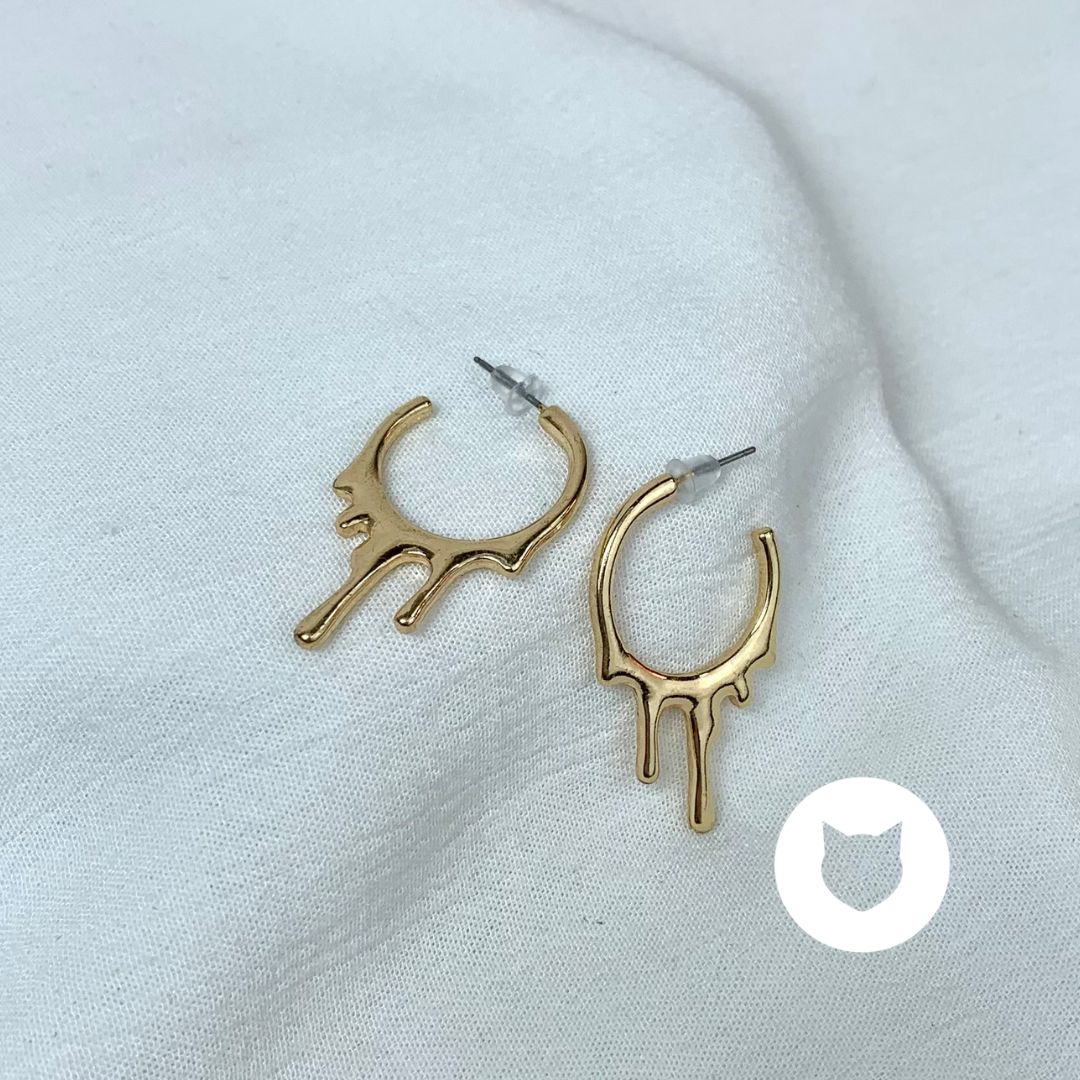 ARGOLLAS DE BAÑO DE ORO GOTAS AG1716G13.2