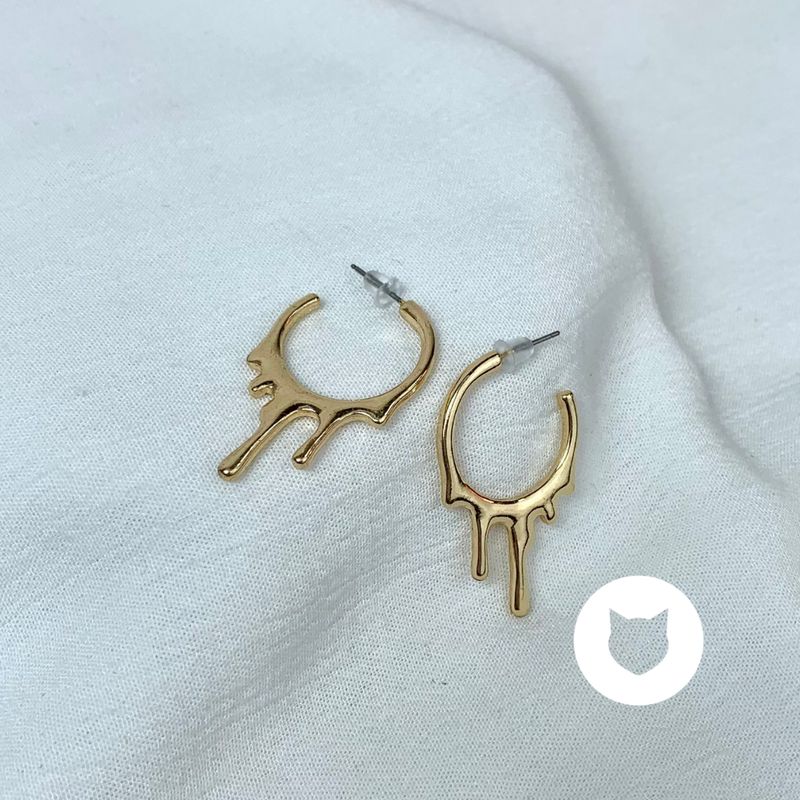 ARGOLLAS DE BAÑO DE ORO GOTAS AG1716G13.2