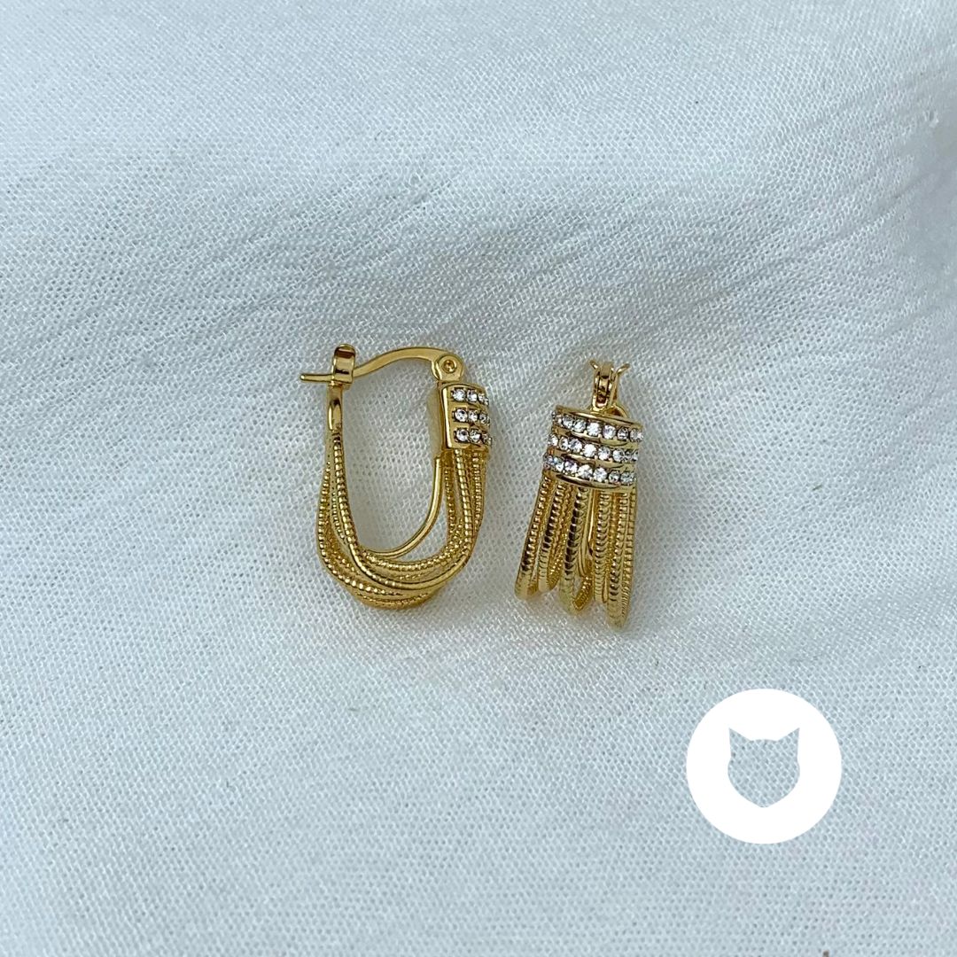 ARGOLLAS DE ACERO INOXIDABLE Y CRISTALES AG1717G40