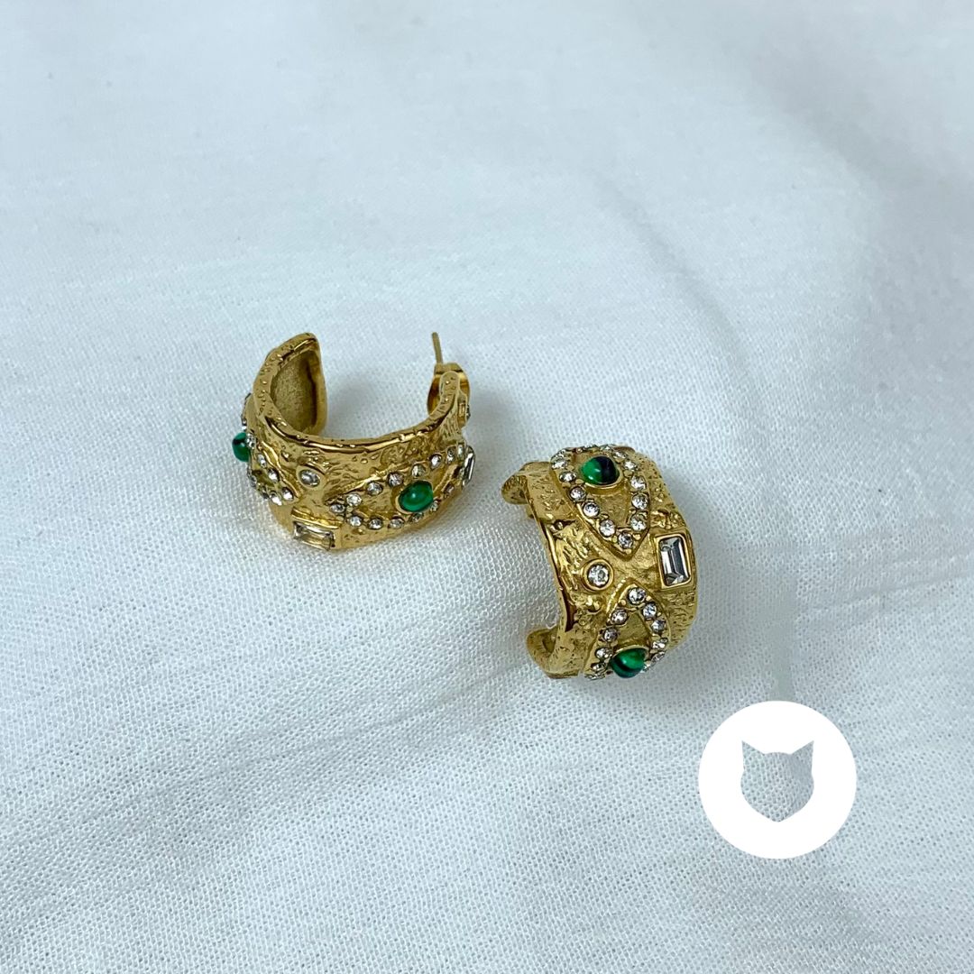 ARGOLLAS DE ACERO INOXIDABLE Y CRISTALES AG1722G43