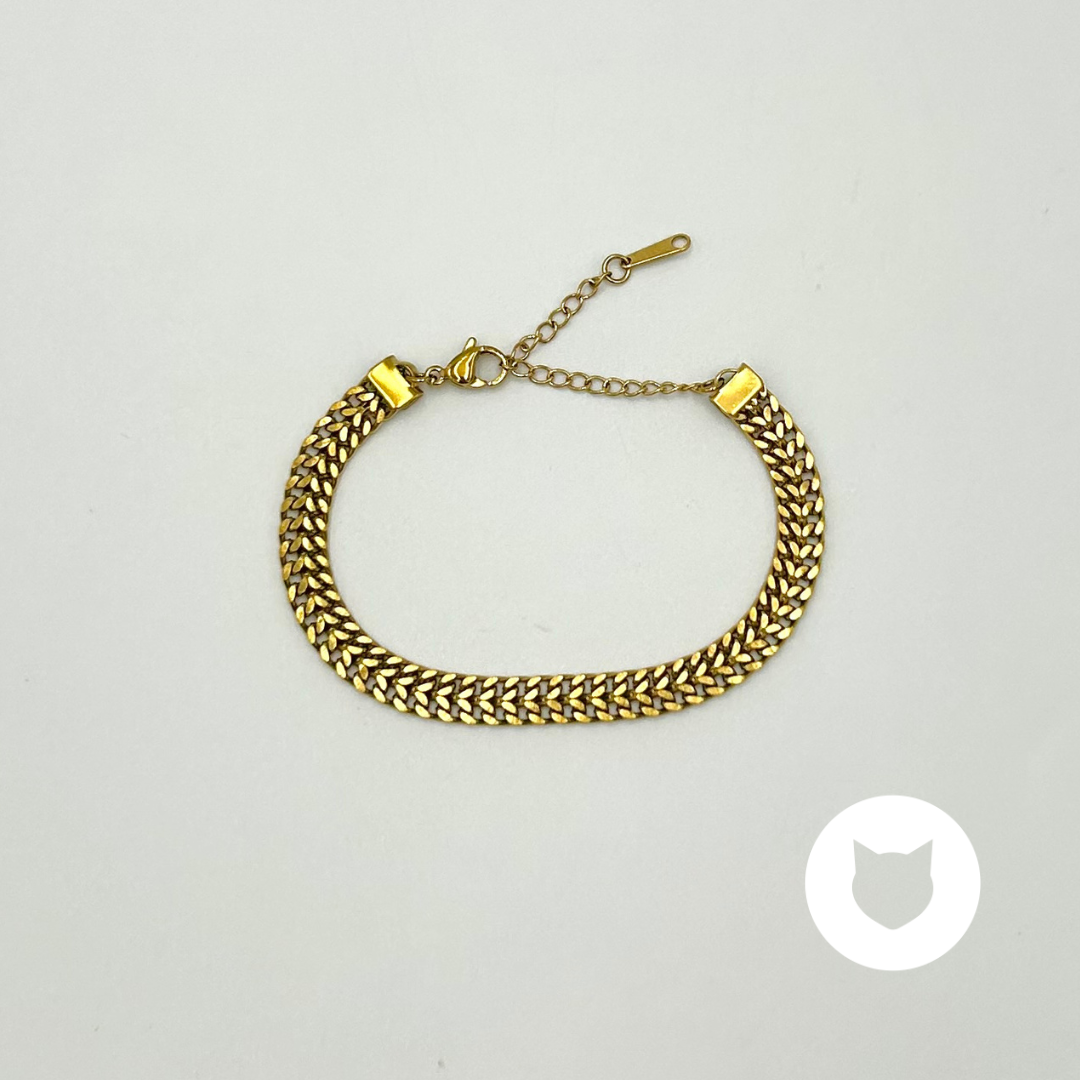 PULSERA DE ACERO INOXIDABLE PU1857G17.5