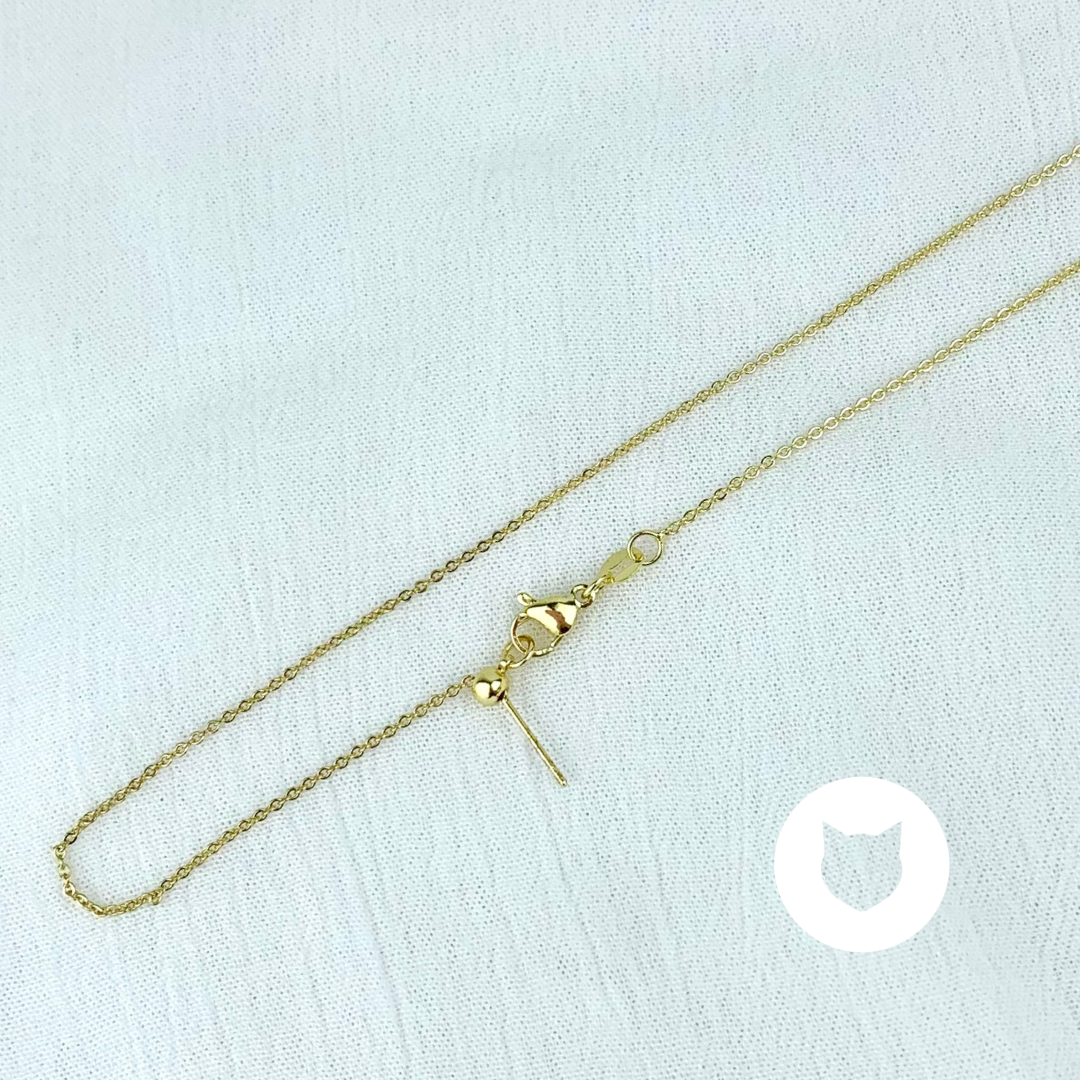 CADENA DE BAÑO DE ORO 60 CM CA0264G30