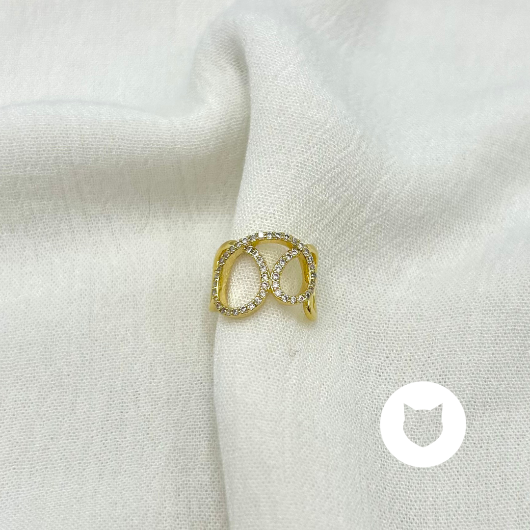 ​EARCUFF DE BAÑO DE ORO EA0696G30