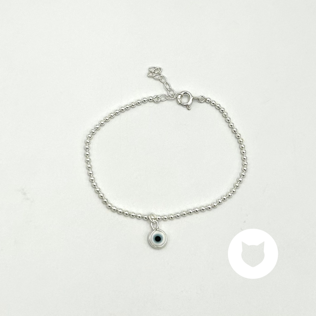 PULSERA DE PLATA 925 OJO TURCO PU1869L23