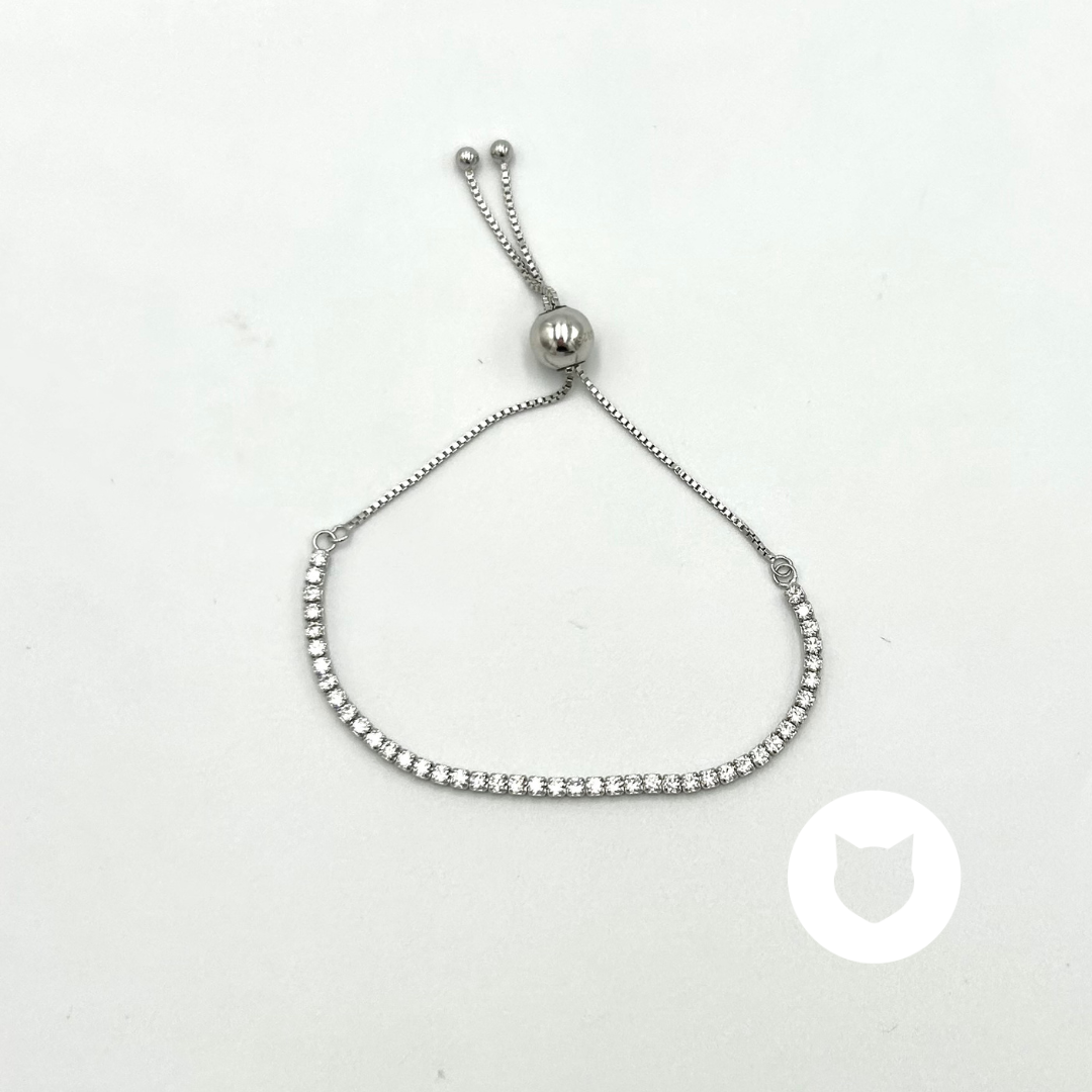 PULSERA DE PLATA 925 Y CRISTALES PU1871L20