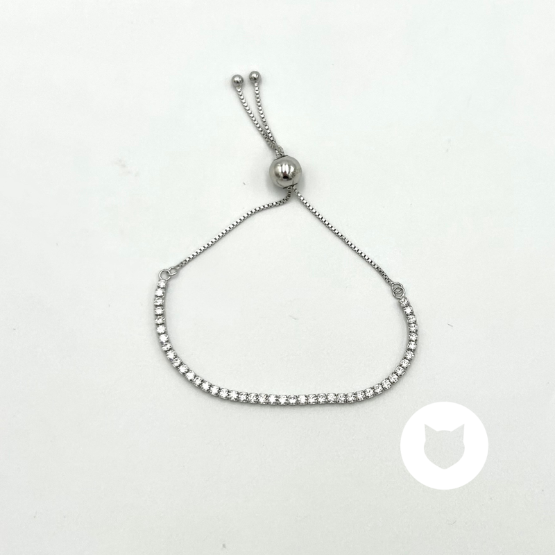 PULSERA DE PLATA 925 Y CRISTALES PU1871L20
