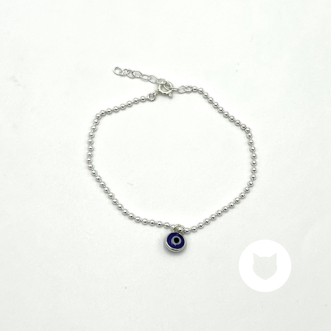 PULSERA DE PLATA 925 OJO TURCO PU1876L23
