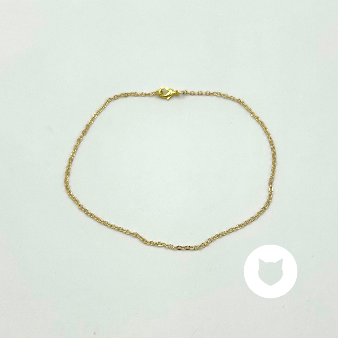 ​TOBILLERA DE BAÑO DE ORO TO0105G45