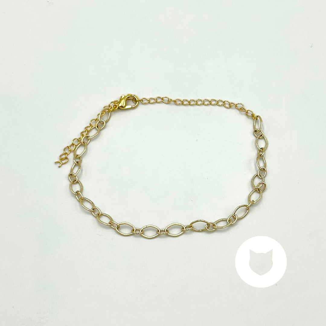 ​TOBILLERA DE BAÑO DE ORO TO0107G30