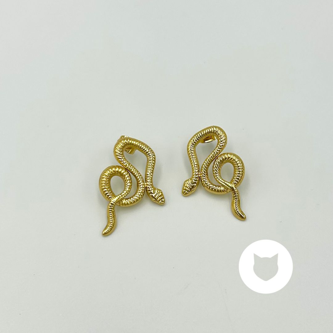ARETES DE ACERO INOXIDABLE SERPIENTE AR2860G75