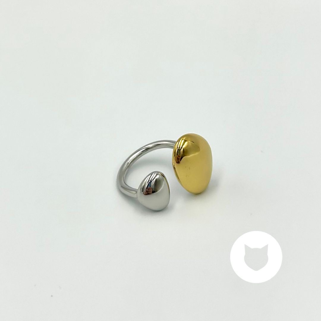 ANILLO DE ACERO INOXIDABLE METALES MIXTOS AN3705G41 ANILLO DE ACERO INOXIDABLE METALES MIXTOS AN3705G41