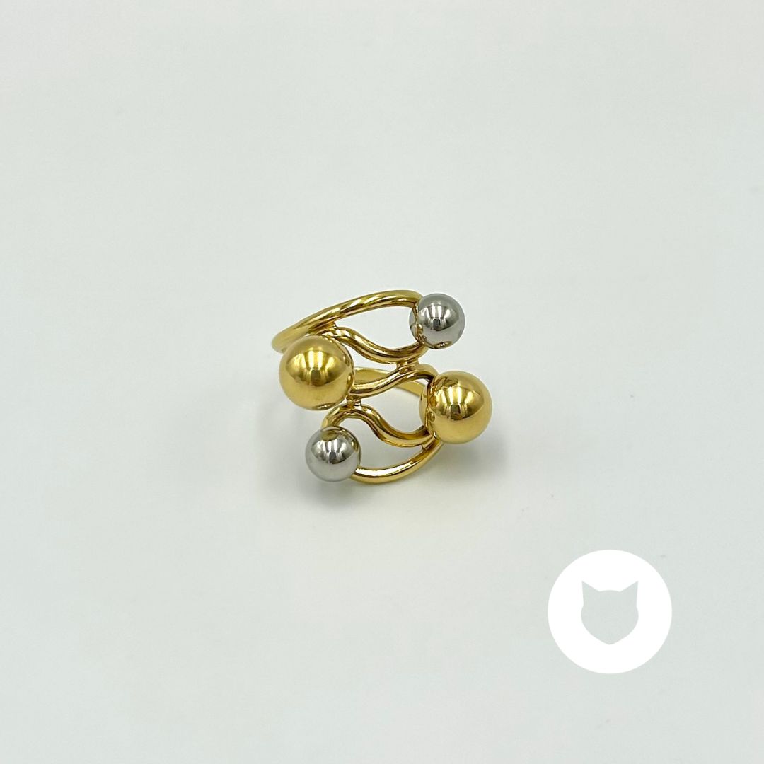 ANILLO DE ACERO INOXIDABLE METALES MIXTOS AN3704G80 ANILLO DE ACERO INOXIDABLE METALES MIXTOS AN3704G80