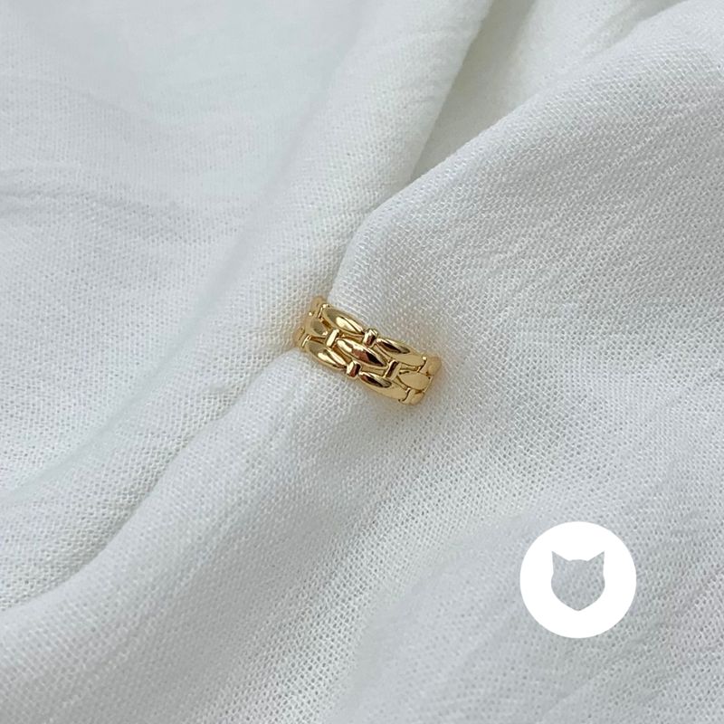 EARCUFF DE BAÑO DE ORO EA0730G30