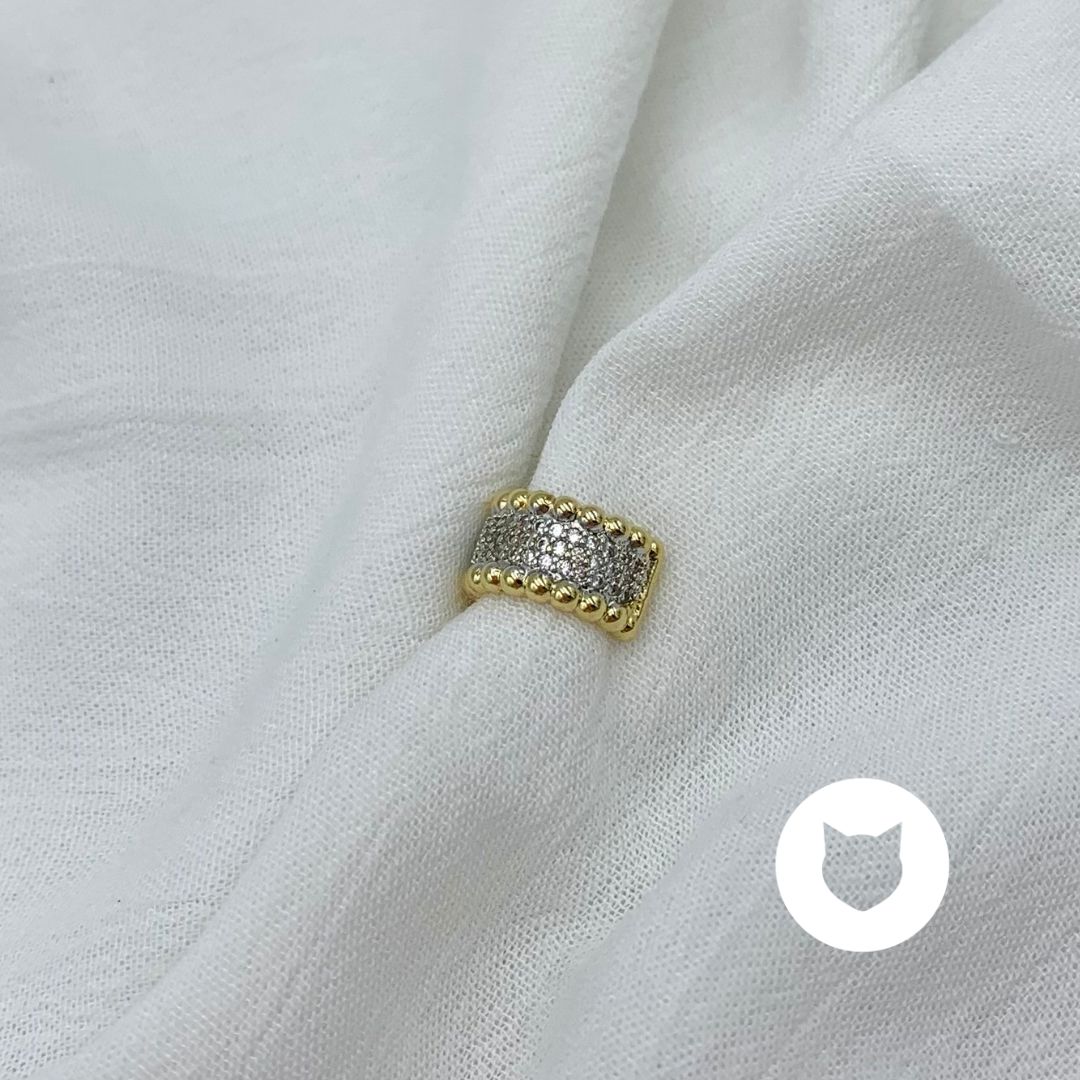 EARCUFF DE ACERO INOXIDABLE EA0727G30