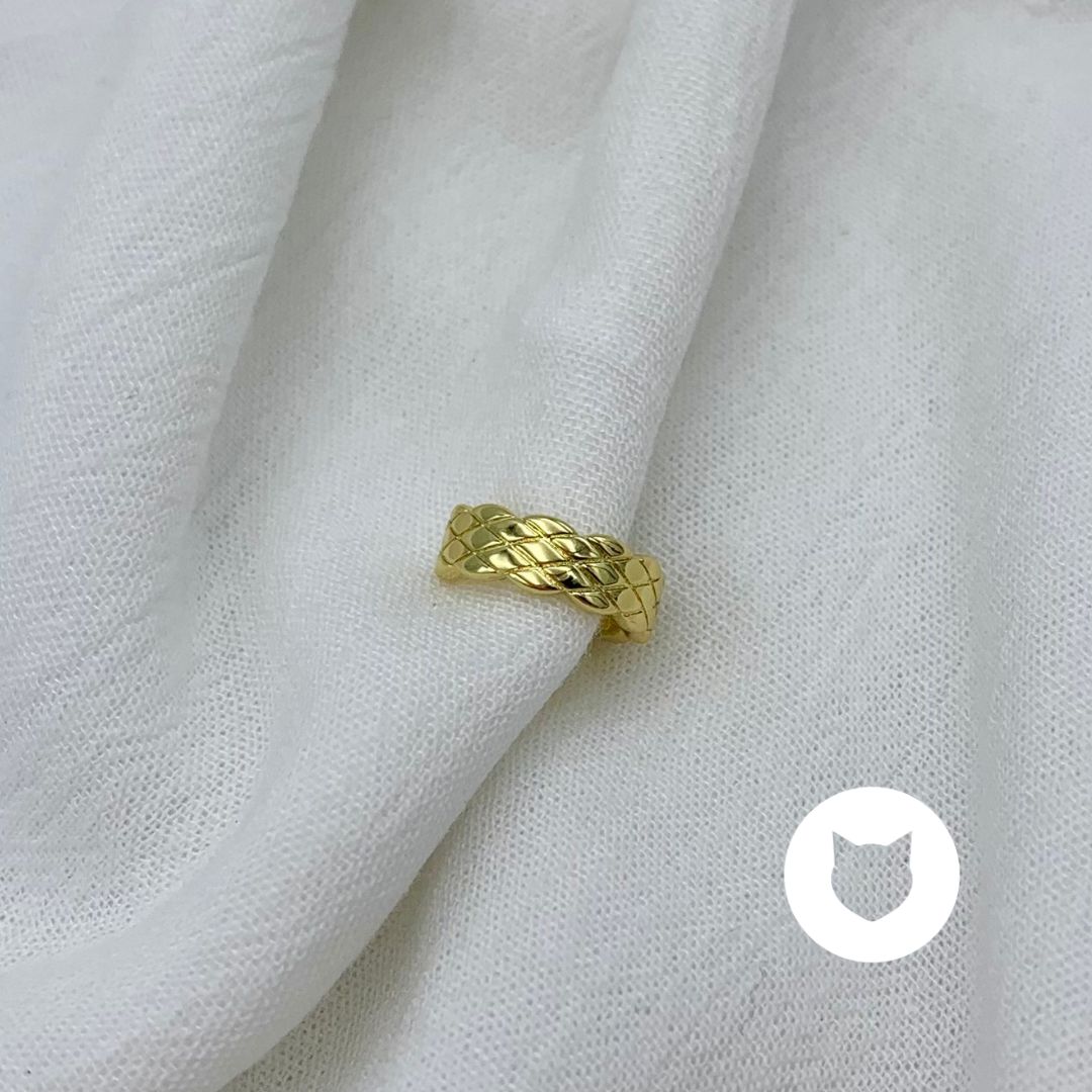 EARCUFF DE BAÑO DE ORO EA0739G58