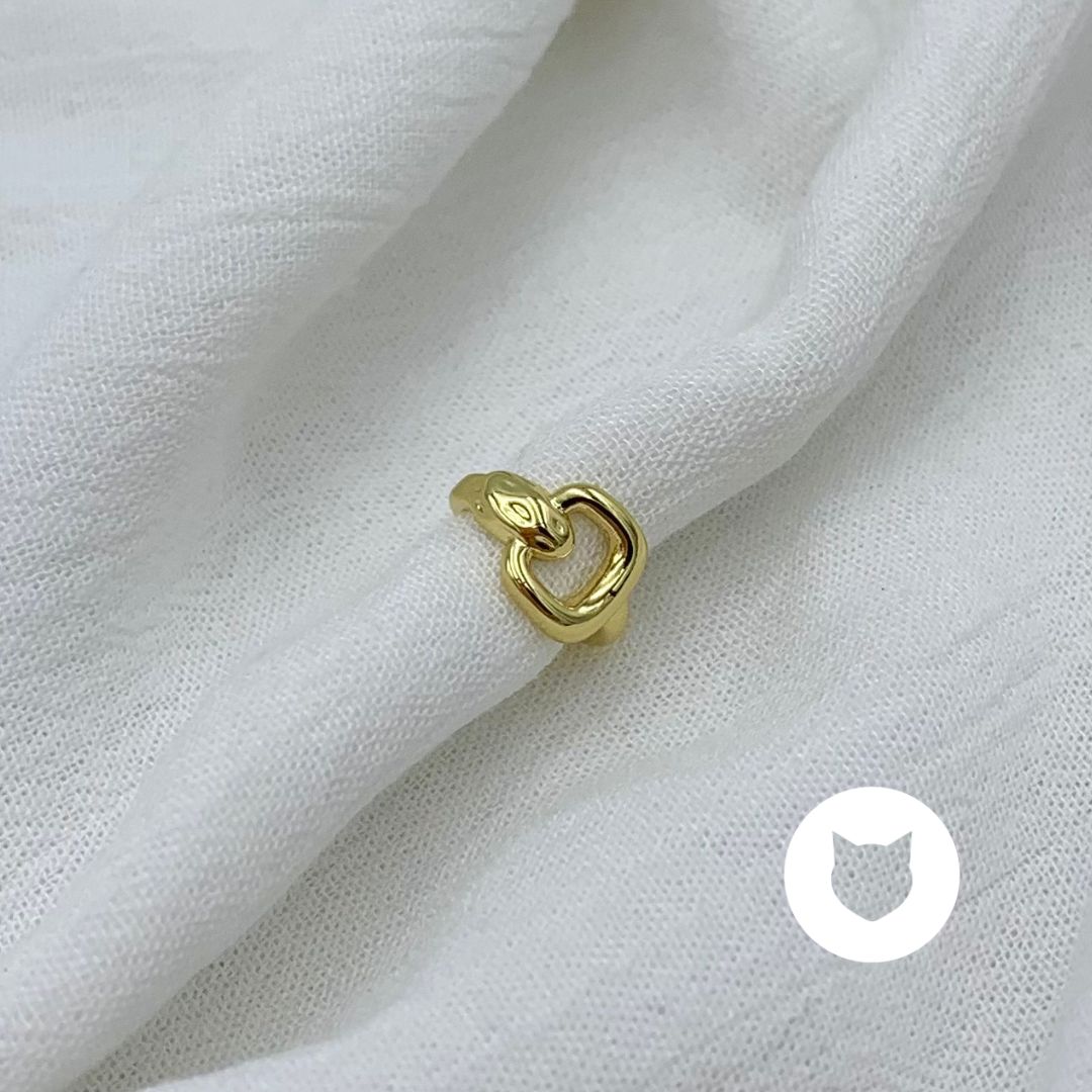 EARCUFF DE BAÑO DE ORO EA0741G58