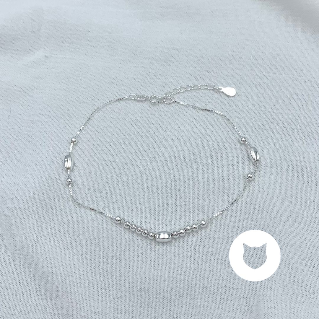 TOBILLERA DE PLATA 925 TO0120L23