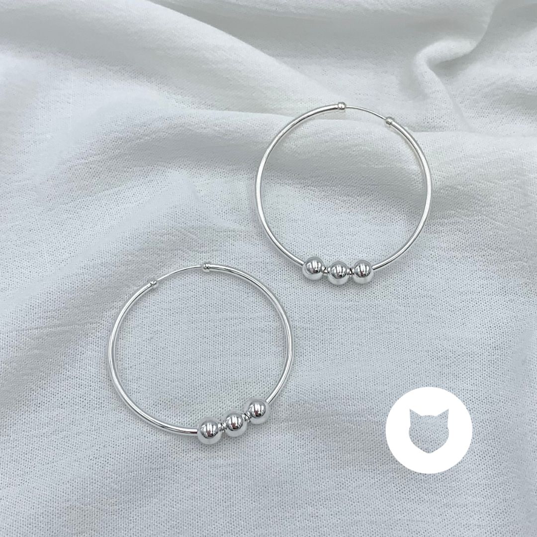 ARGOLLAS DE PLATA 925 AG1756L30
