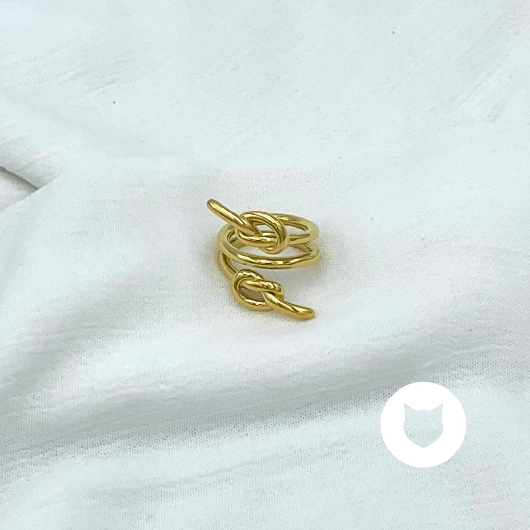 ​ANILLO DE ACERO INOXIDABLE NUDOS AN3771G48