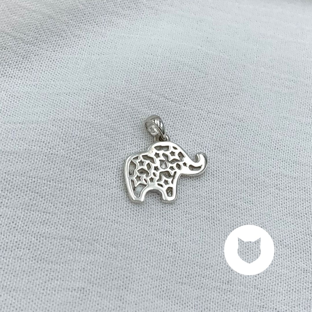 DIJE DE PLATA 925 ELEFANTE DI0808L25