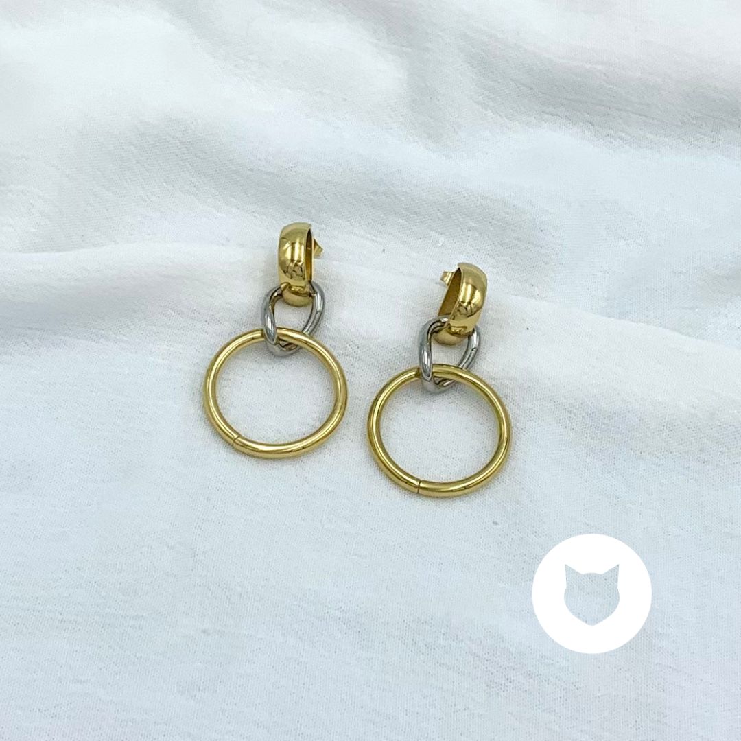 ARETES DE ACERO INOXIDABLE METALES MIXTOS AR2877G43