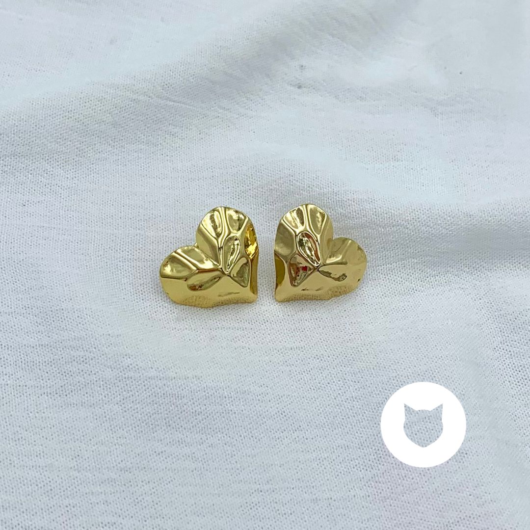 ARETES DE ACERO INOXIDABLE CORAZÓN AR2915G79