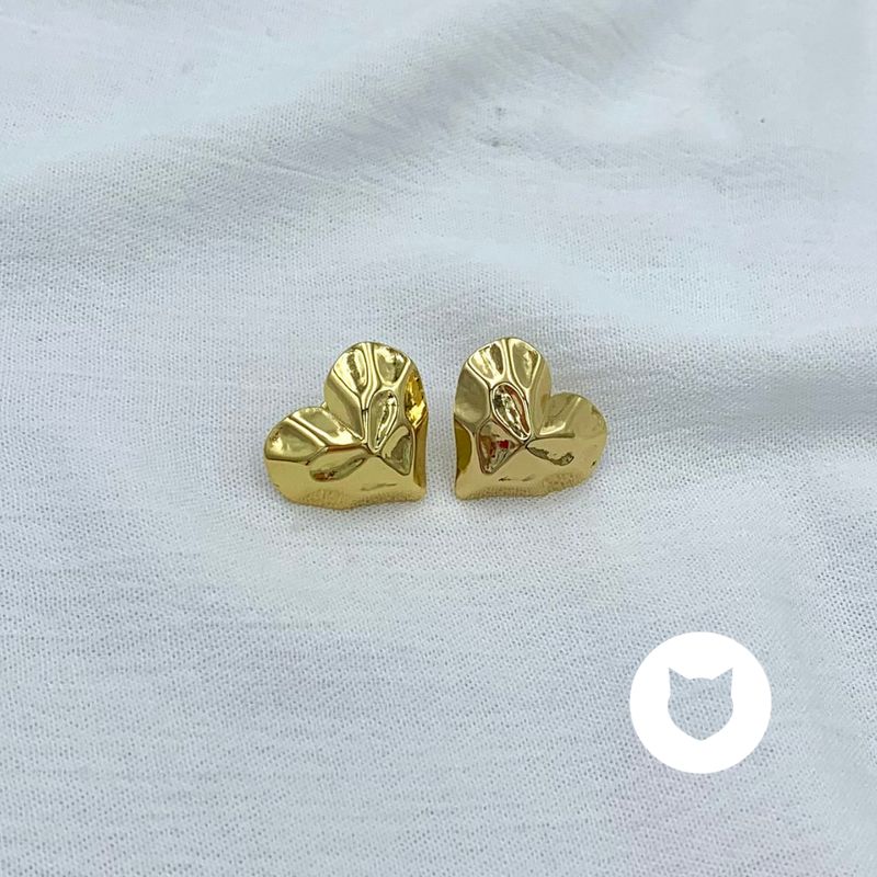 ARETES DE ACERO INOXIDABLE CORAZÓN AR2915G79