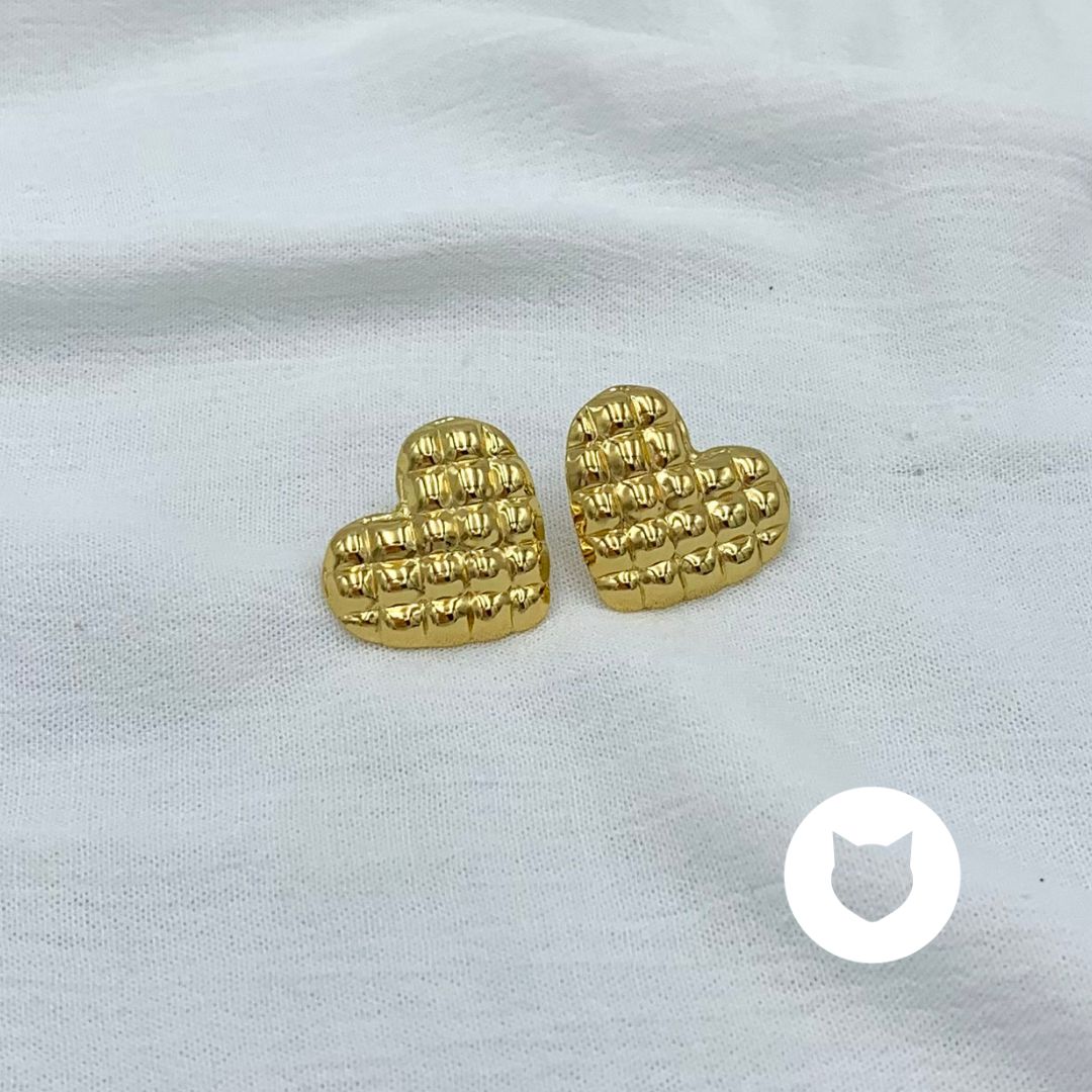 ARETES DE ACERO INOXIDABLE CORAZÓN AR2922G79