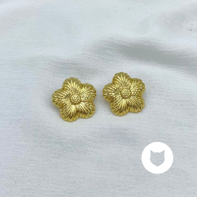 ARETES DE ACERO INOXIDABLE FLOR AR2920G85