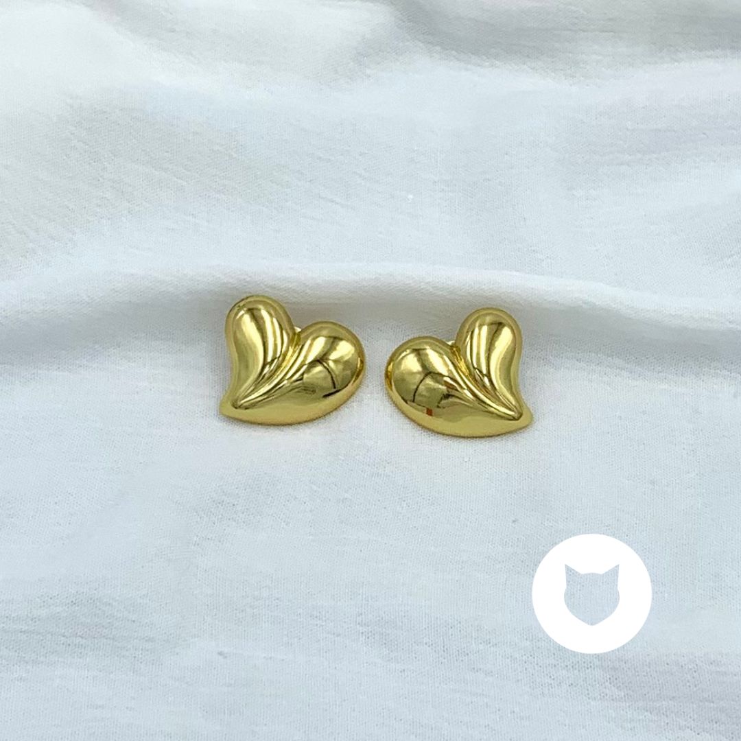 ARETES DE ACERO INOXIDABLE CORAZÓN AR2931G79