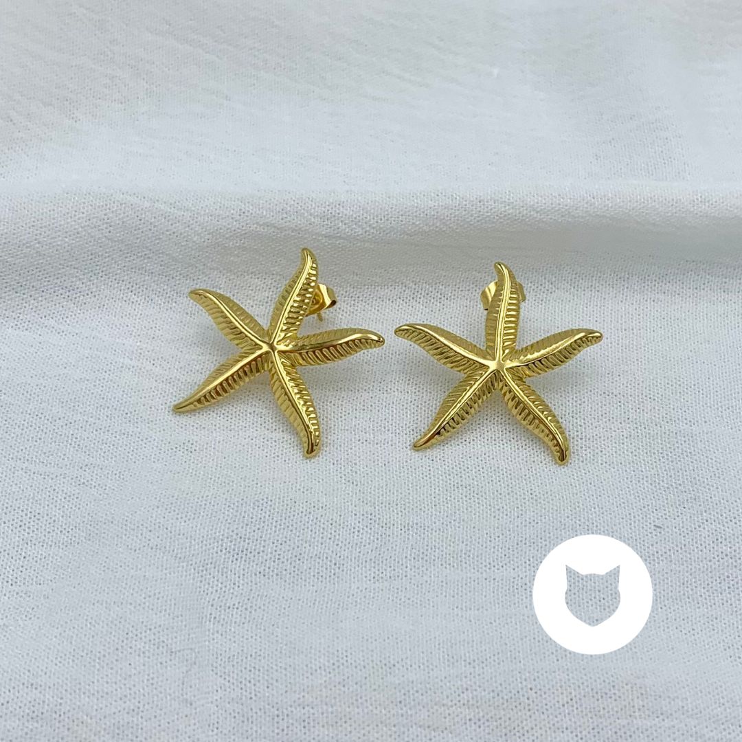 ARETES DE ACERO INOXIDABLE ESTRELLA DE MAR AR2933G44