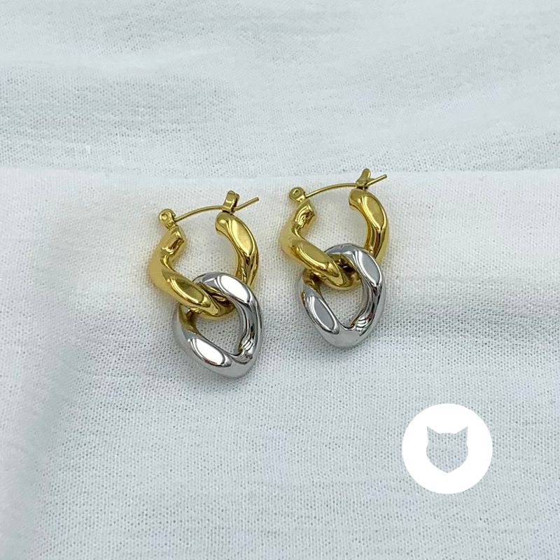 ARGOLLAS DE ACERO INOXIDABLE METALES MIXTOS AG1785G58