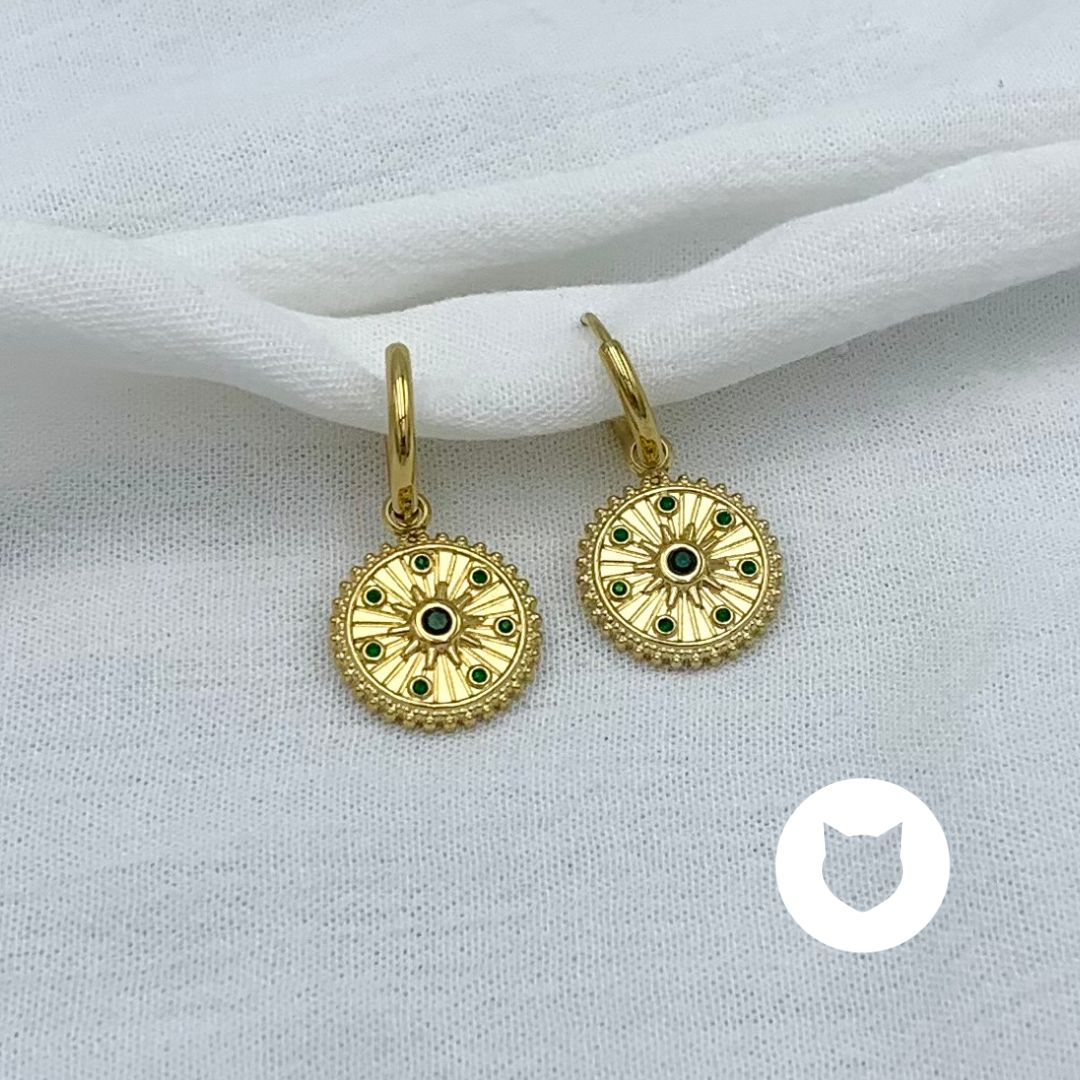 ARGOLLAS DE ACERO INOXIDABLE Y CRISTALES AG1799G42