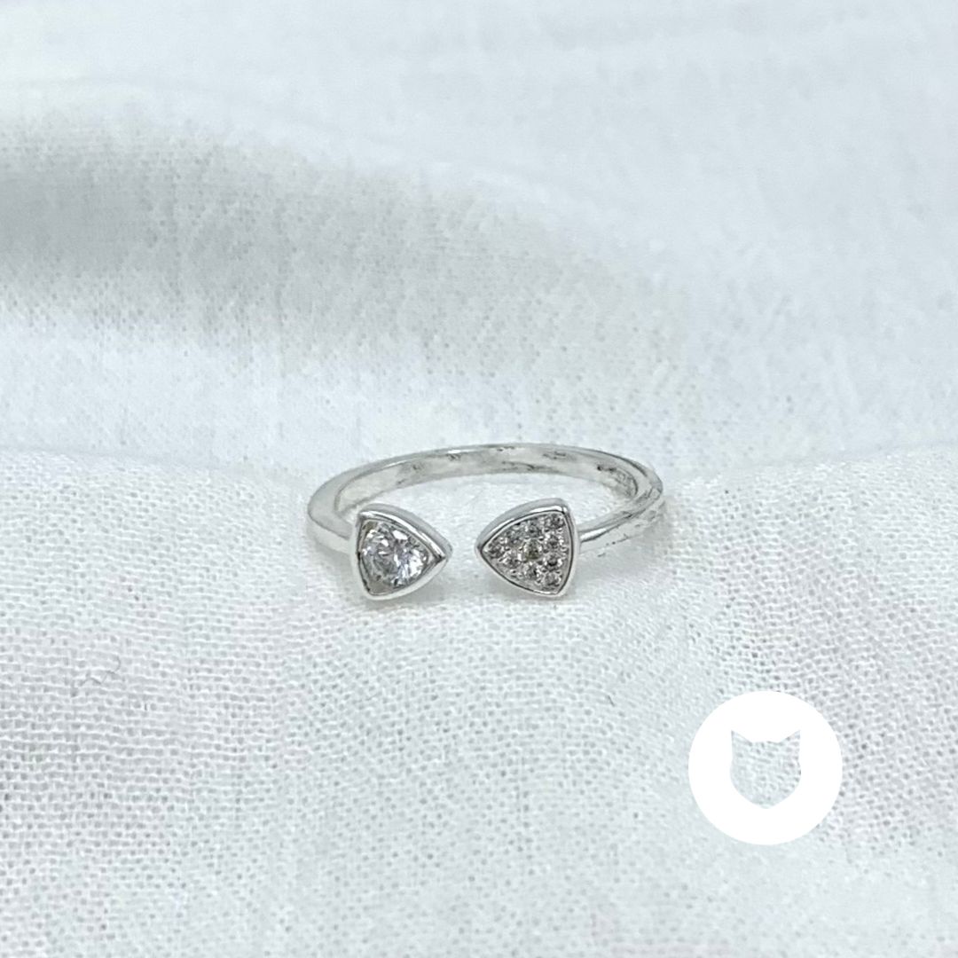 ANILLO DE PLATA 925 Y CRISTALES AN3808L23