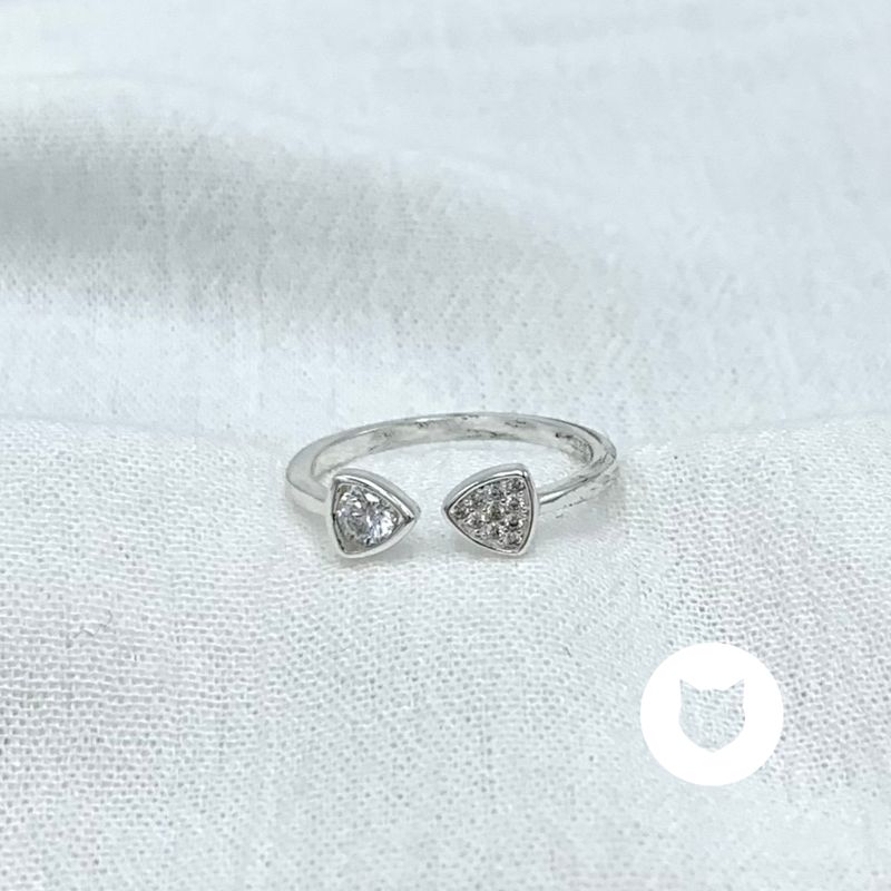 ANILLO DE PLATA 925 Y CRISTALES AN3808L23