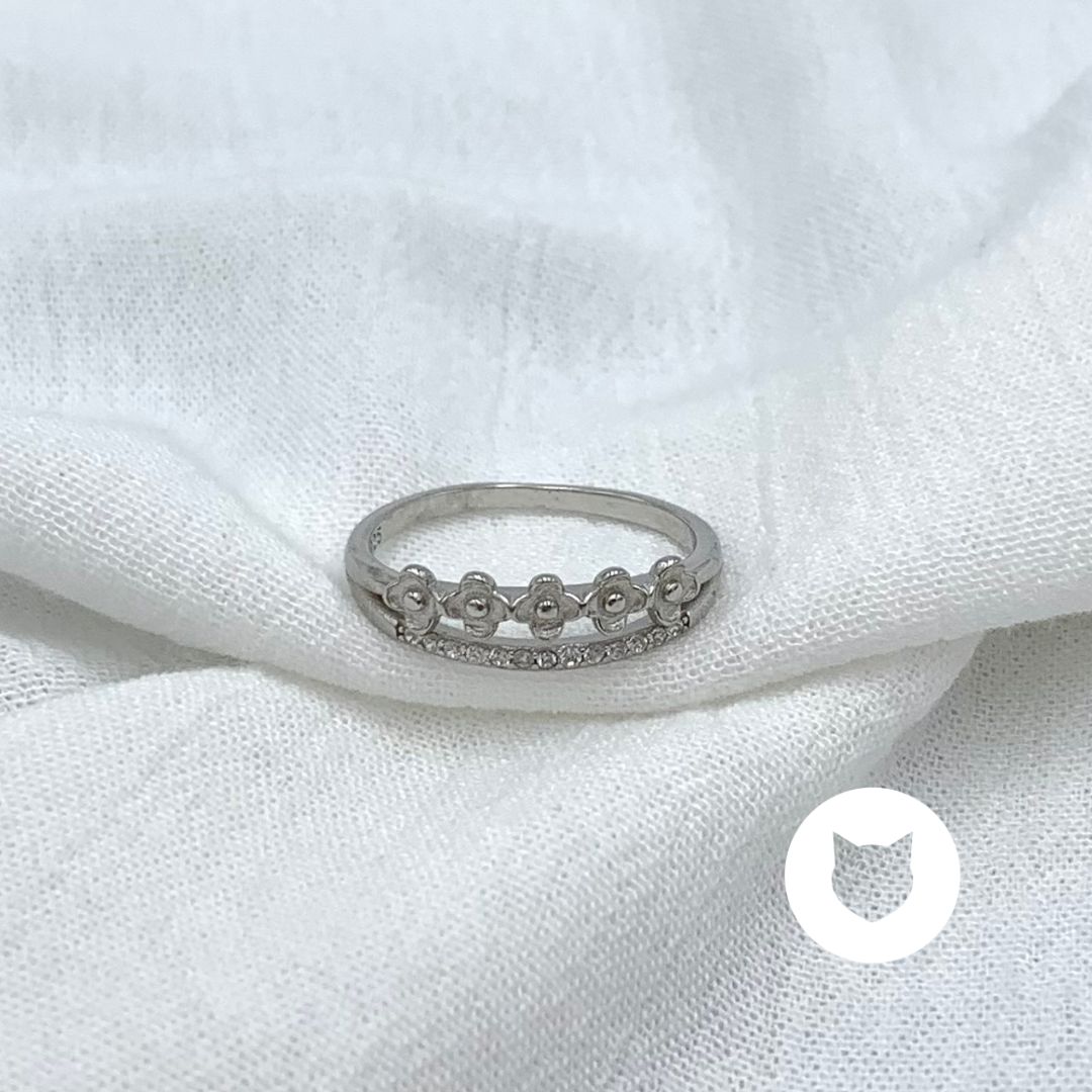 ANILLO DE PLATA 925 Y CRISTALES AN3825L25