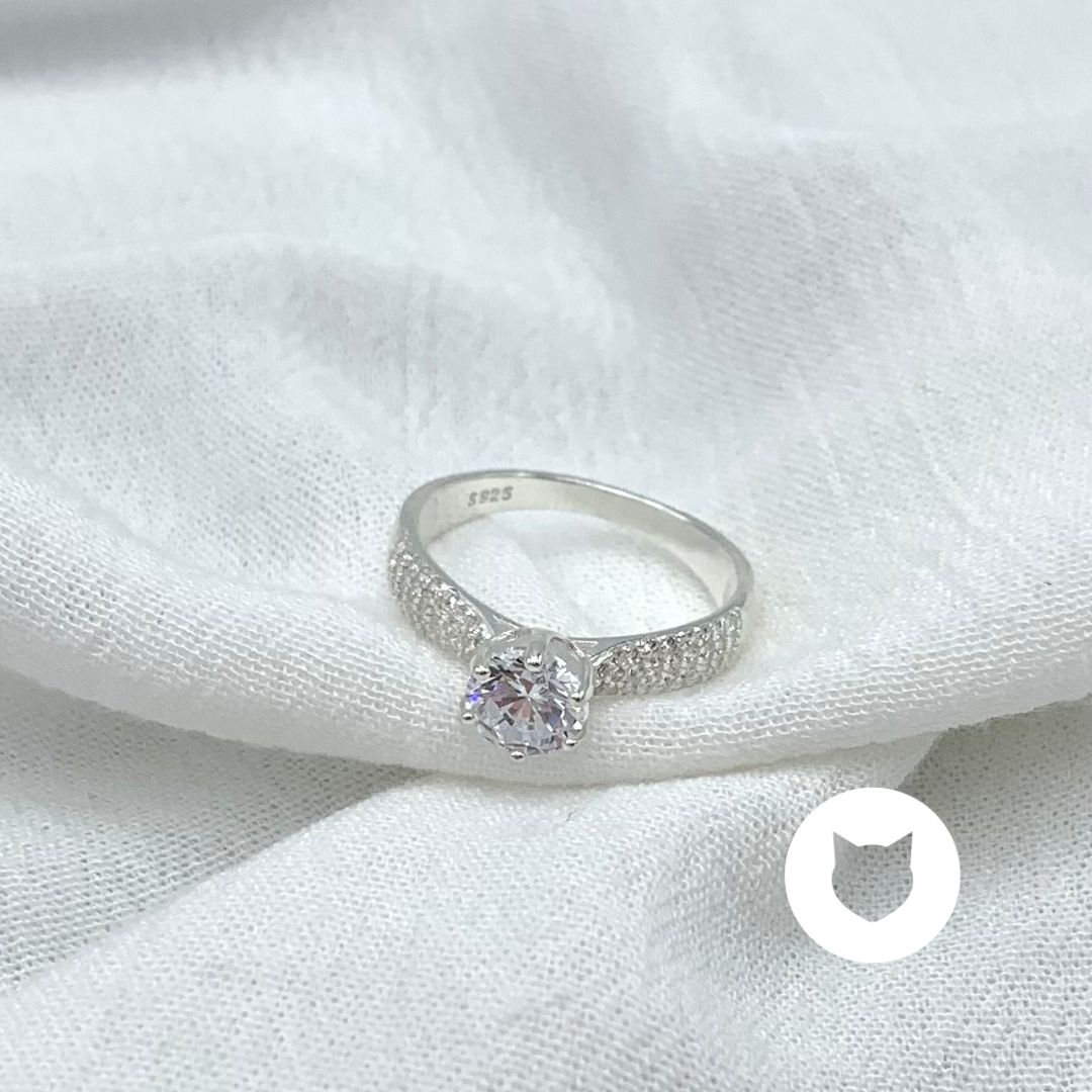 ANILLO DE PLATA 925 Y CRISTALES AN3841L24