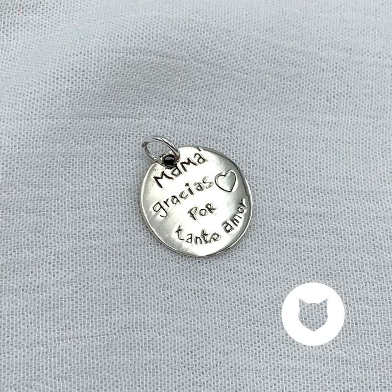 ​DIJE DE PLATA 925 MAMÁ DI0810L26