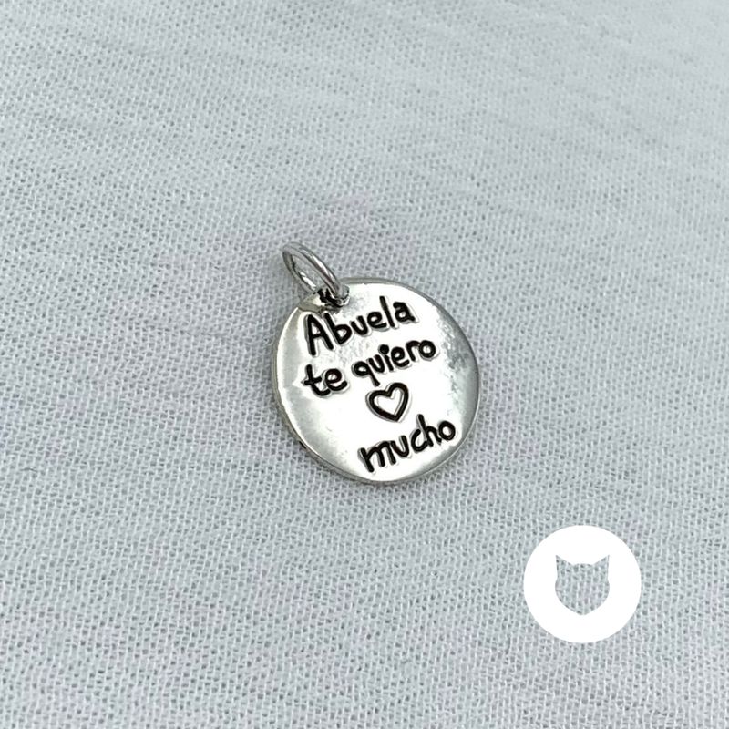 ​DIJE DE PLATA 925 ABUELA DI0811L27