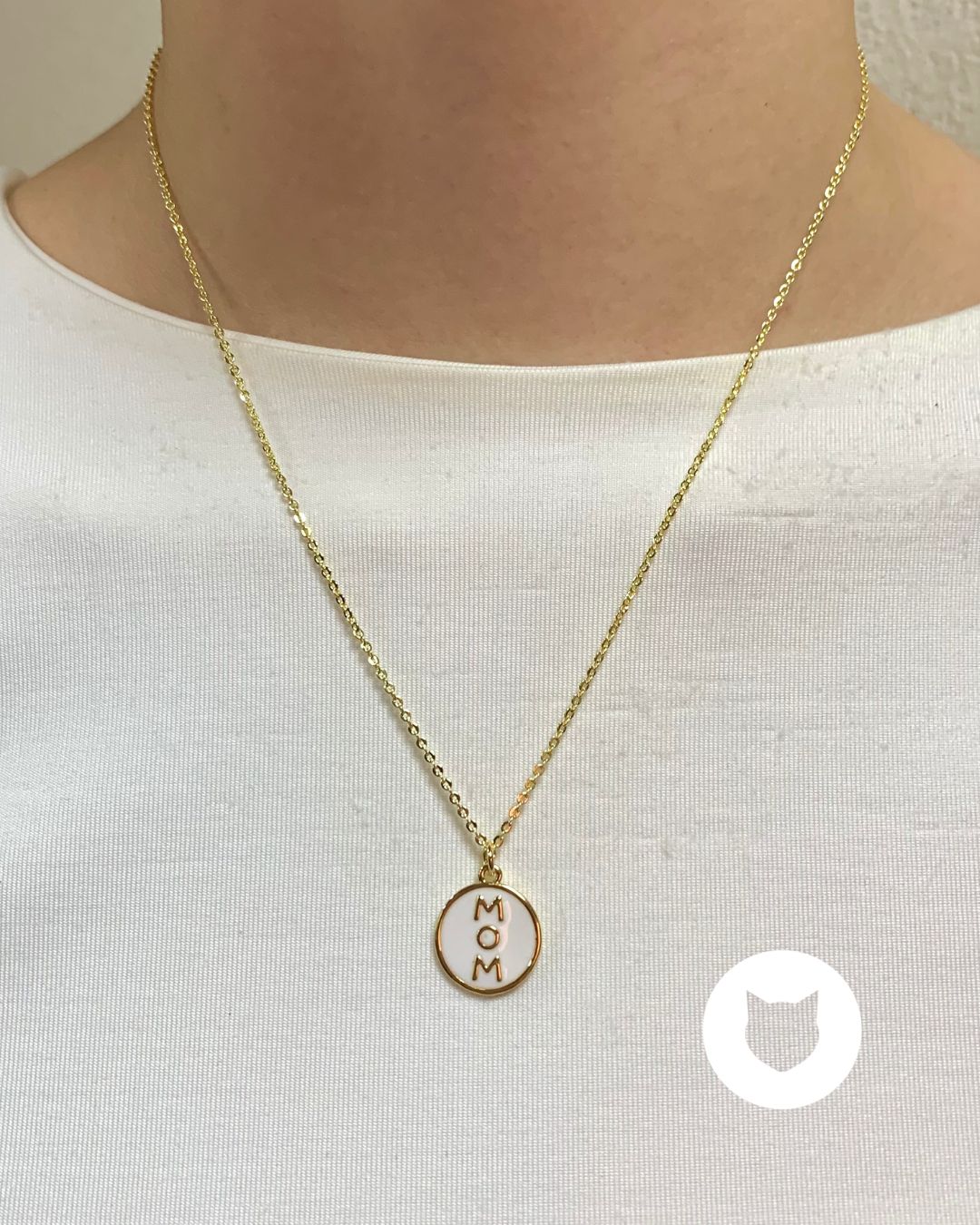 COLLAR DE BAÑO DE ORO MAMÁ CO1847G30 COLLAR DE BAÑO DE ORO MAMÁ CO1847G30