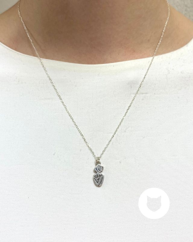 ​COLLAR DE PLATA 925 MAMÁ Y BEBÉ CO1850F21