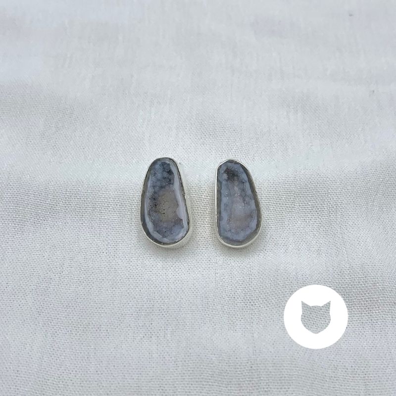 ARETE DE PLATA 925 Y GEODA AR2956M30