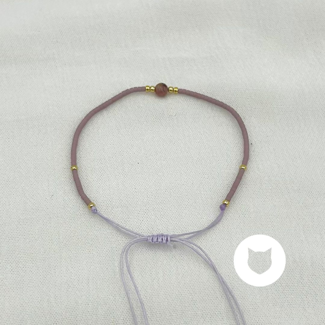 ​PULSERA DE HILO LILA PU1942G31