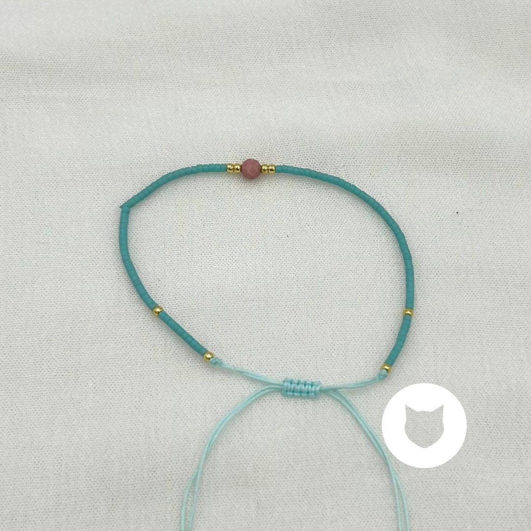 ​PULSERA DE HILO CELESTE PU1943G31