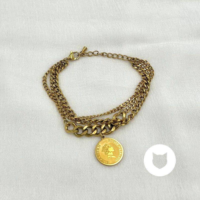 PULSERA TRIPLE DE ACERO INOXIDABLE PU1951G65 PULSERA TRIPLE DE ACERO INOXIDABLE PU1951G65