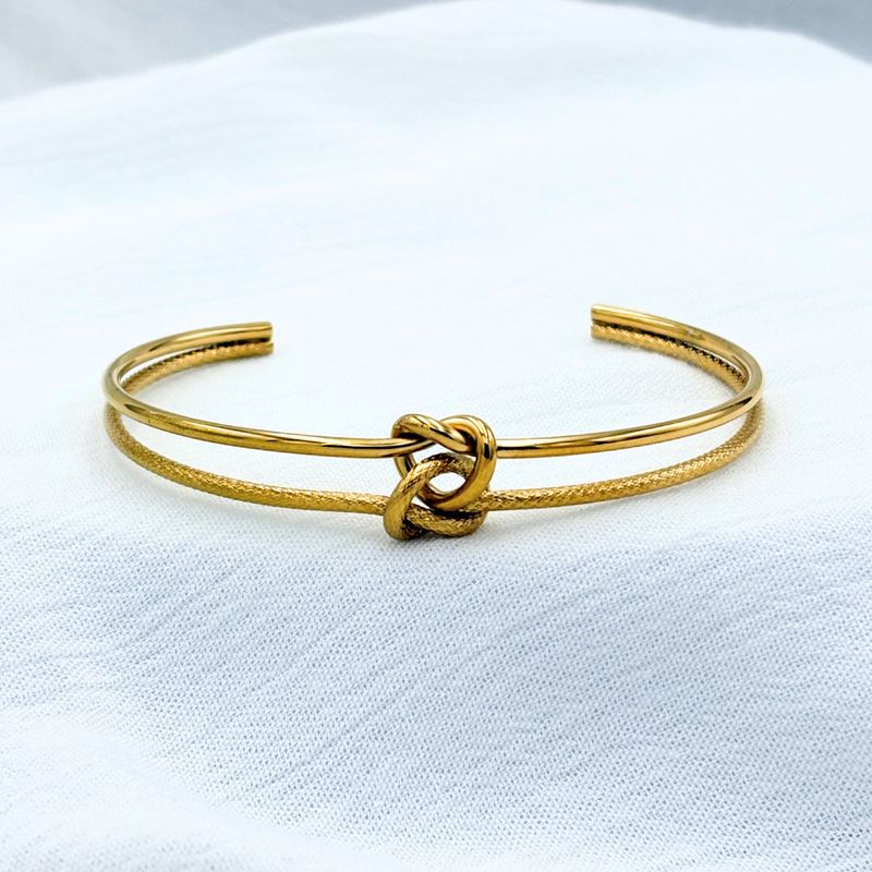 PULSERA ACERO NUDO PU1970G43 PULSERA ACERO NUDO PU1970G43