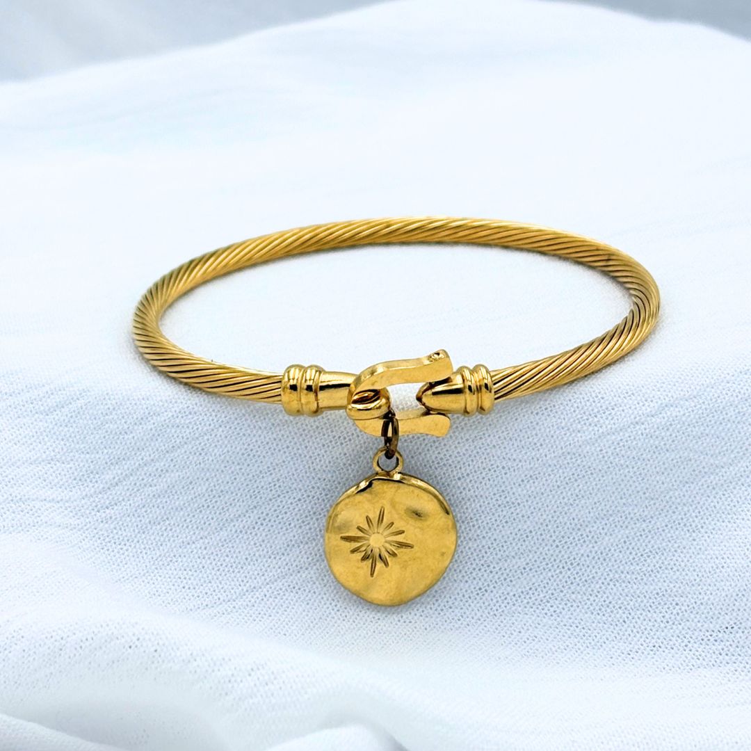 PULSERA ACERO ESTRELLA PU1972G38