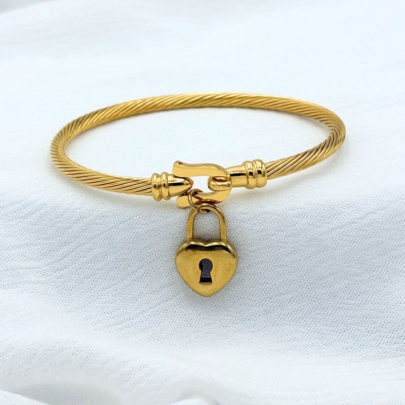 PULSERA ACERO CORAZÓN DE CANDADO PU1973G38 PULSERA ACERO CORAZÓN DE CANDADO PU1973G38