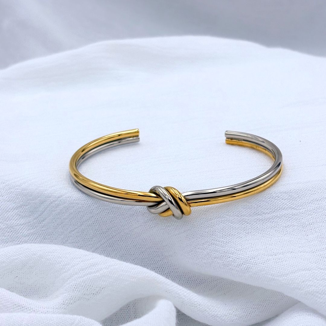 PULSERA ACERO NUDO MIXTA PU1983G36